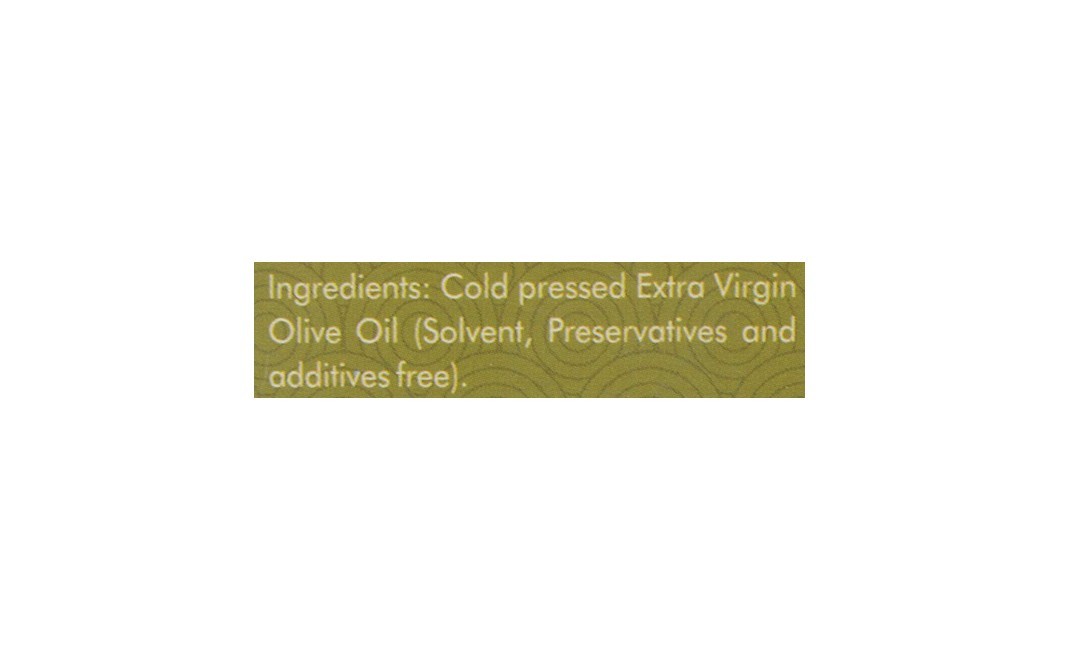 6th Element Cold Pressed Extra Virgin Olive Oil (Unrefined)   Plastic Bottle  250 millilitre